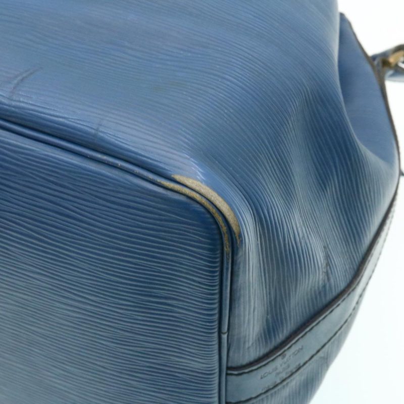 LOUIS VUITTON Epi Petit Noe Shoulder Bag Blue M44105 LV  ai182 - Image 15
