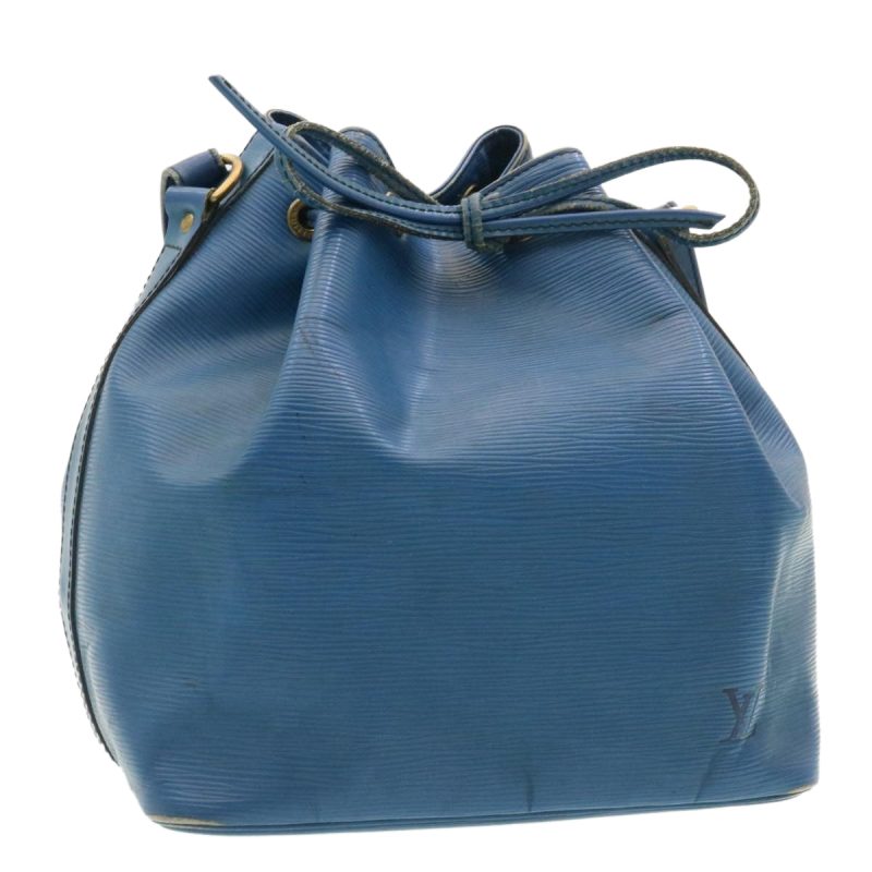 LOUIS VUITTON Epi Petit Noe Shoulder Bag Blue M44105 LV  ai182 - Image 20