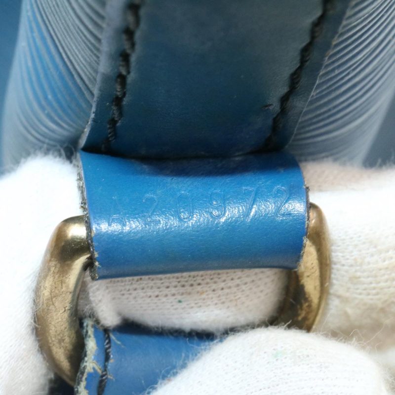 LOUIS VUITTON Epi Petit Noe Shoulder Bag Blue M44105 LV  ai182 - Image 11