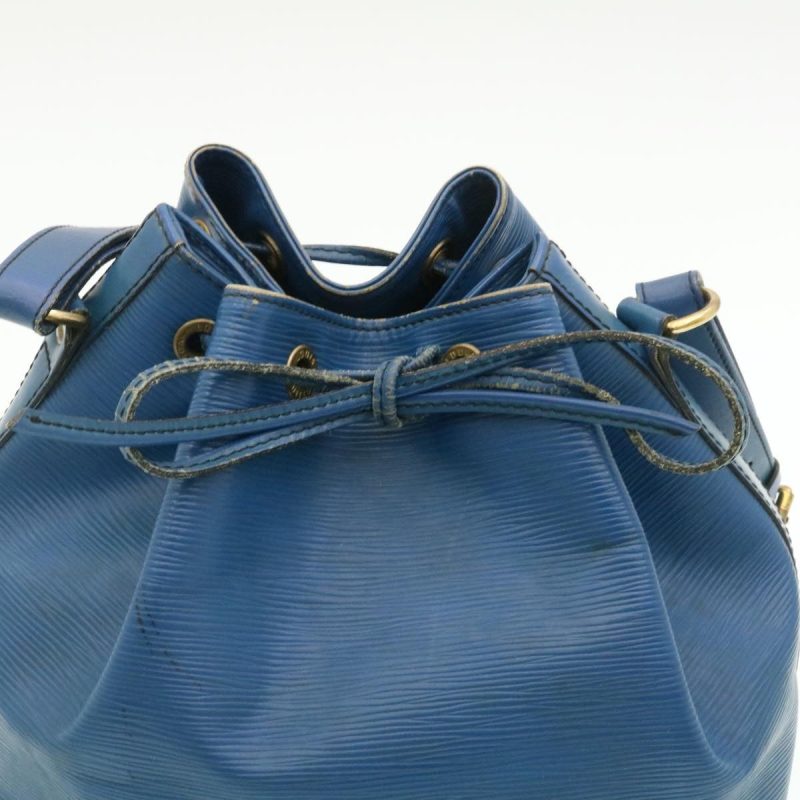 LOUIS VUITTON Epi Petit Noe Shoulder Bag Blue M44105 LV  ai182 - Image 6