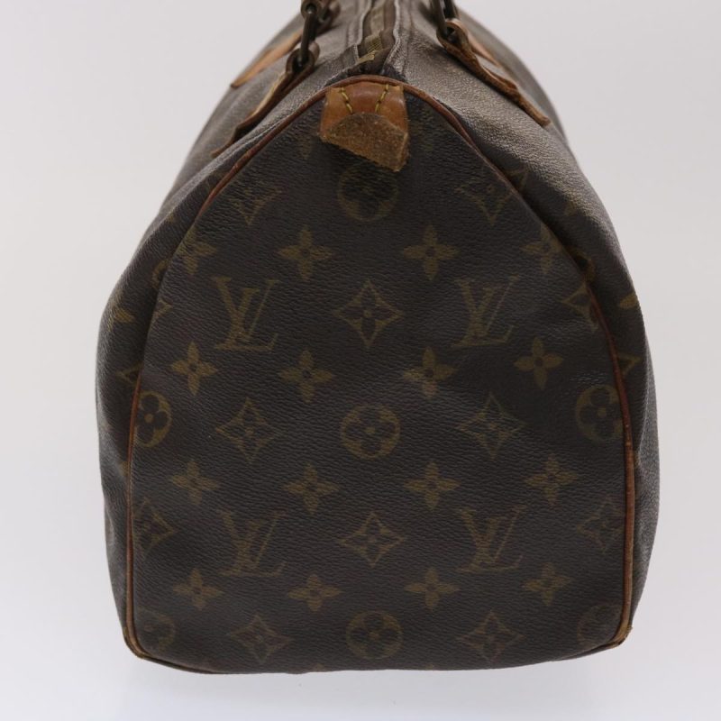 LOUIS VUITTON Monogram Speedy 30 Hand Bag M41526 LV Auth ar9962 - Image 3