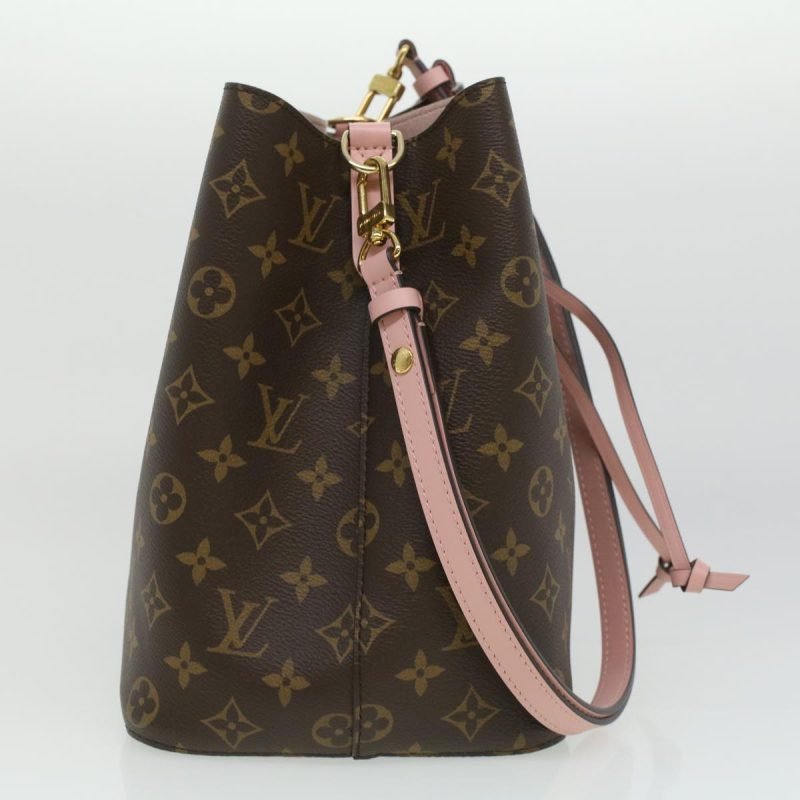 LOUIS VUITTON Monogram Neo Noe Shoulder Bag Rose poodle M44022 LV  B013A - Image 3