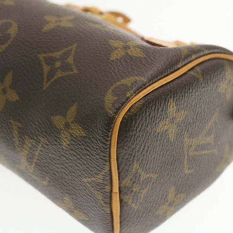 LOUIS VUITTON Monogram Mini Speedy Hand Bag M41534 LV Auth am240b - Image 9