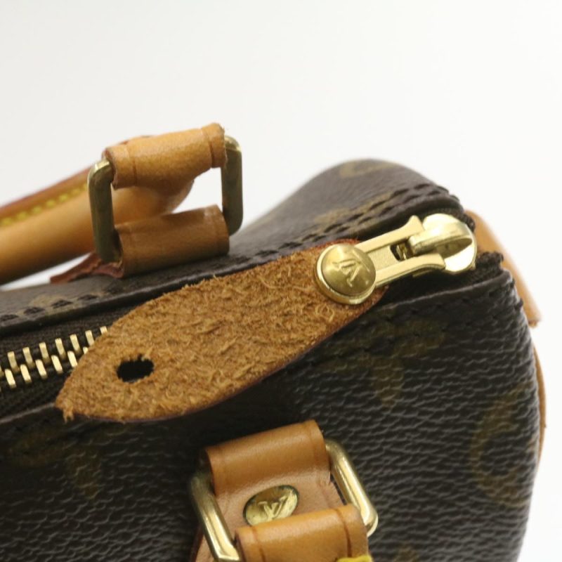 LOUIS VUITTON Monogram Mini Speedy Hand Bag M41534 LV Auth am240b - Image 13