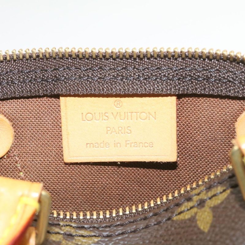 LOUIS VUITTON Monogram Mini Speedy Hand Bag M41534 LV Auth am240b - Image 14