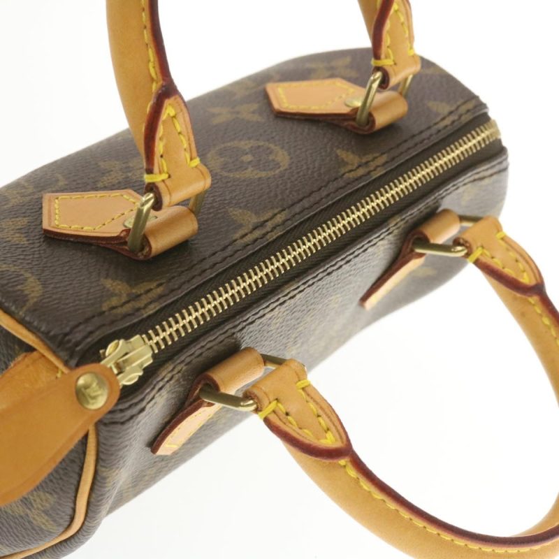 LOUIS VUITTON Monogram Mini Speedy Hand Bag M41534 LV Auth am240b - Image 5