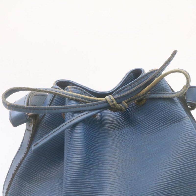 LOUIS VUITTON Epi Petit Noe Shoulder Bag Blue M44105 LV  bs546 - Image 6