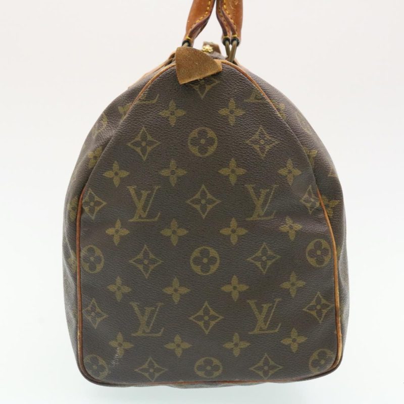 LOUIS VUITTON Monogram Speedy 35 Hand Bag M41524 LV Auth ds129 - Image 2