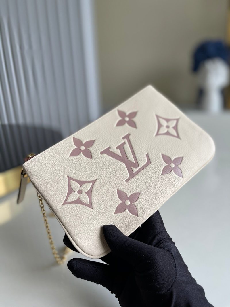 Louis Vuitton Double Zip Pochette Bag - Image 4