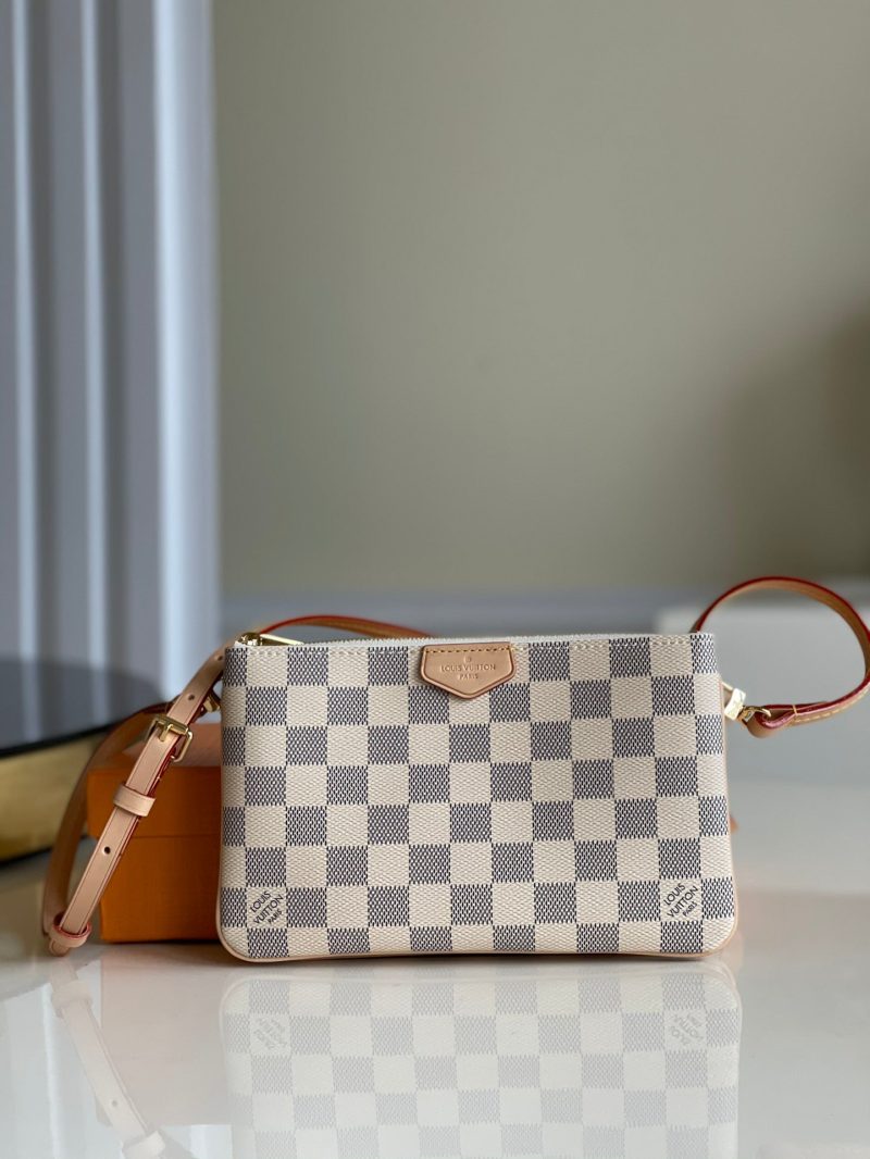 Louis Vuitton Double ZiP Pochette Bag - Image 8
