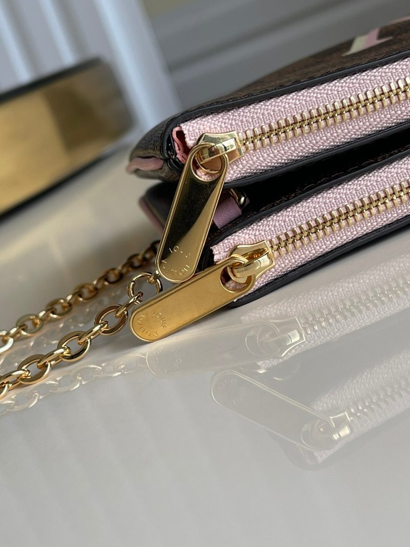 Louis Vuitton Double Zip Pochette Bag - Image 5