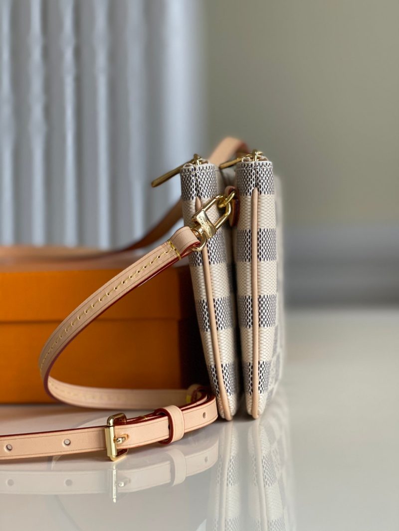 Louis Vuitton Double ZiP Pochette Bag - Image 2