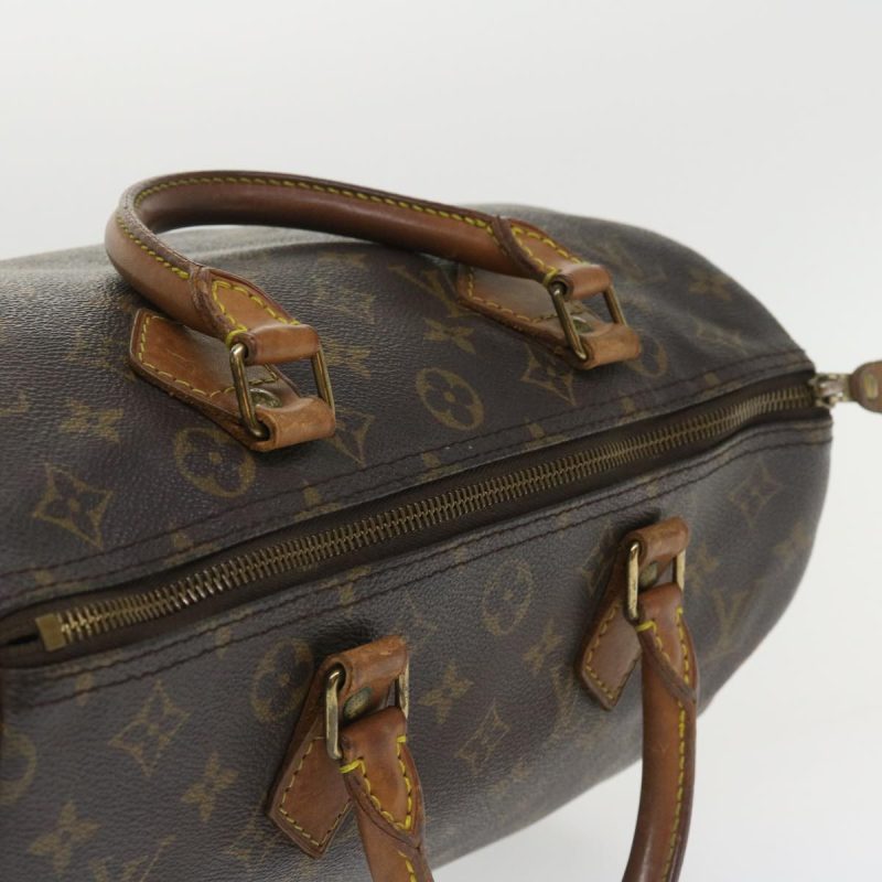 LOUIS VUITTON Monogram Speedy 30 Hand Bag M41526 LV Auth ki2668 - Image 5