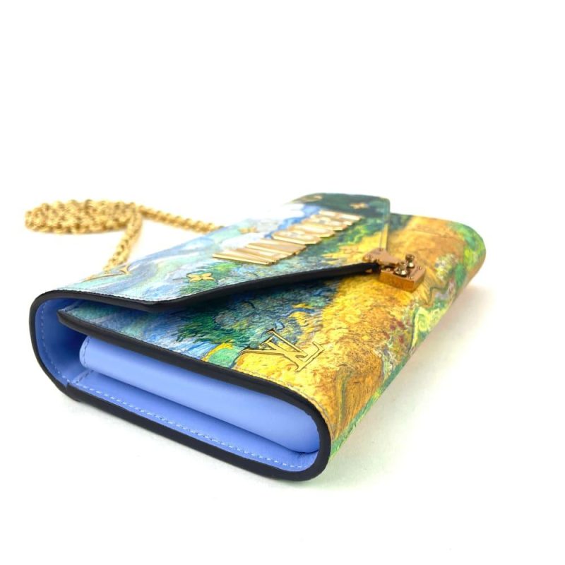 LOUIS VUITTON 2017 Masters Collection Van Gogh Chain Wallet - Image 4