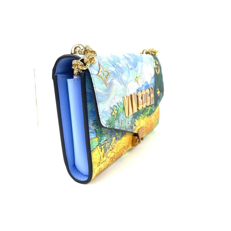 LOUIS VUITTON 2017 Masters Collection Van Gogh Chain Wallet - Image 2