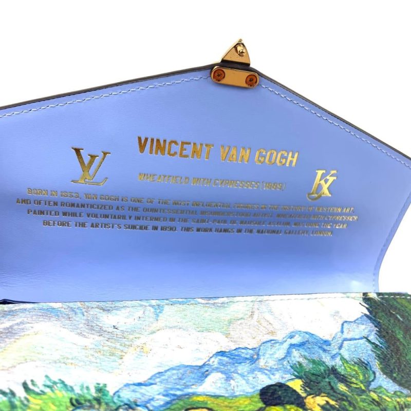 LOUIS VUITTON 2017 Masters Collection Van Gogh Chain Wallet - Image 6
