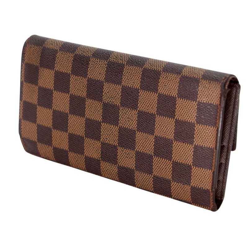 Louis Vuitton Damier Ebene Canvas Sarah Travel Wallet LV-0402N-0105 - Image 9