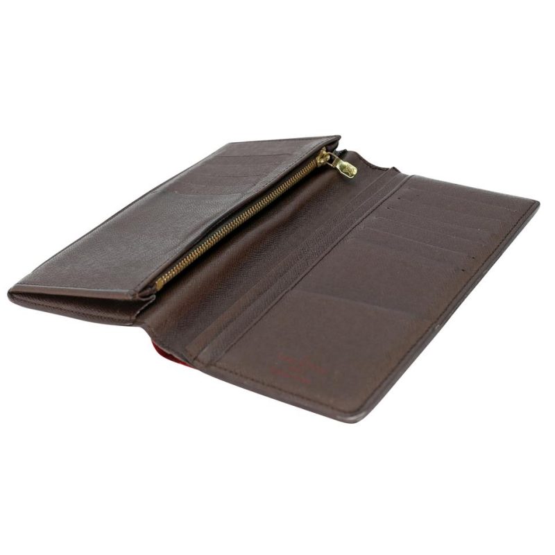 Louis Vuitton Damier Monogram GM Travel Checkbook Wallet LV-1202P-0001 - Image 10