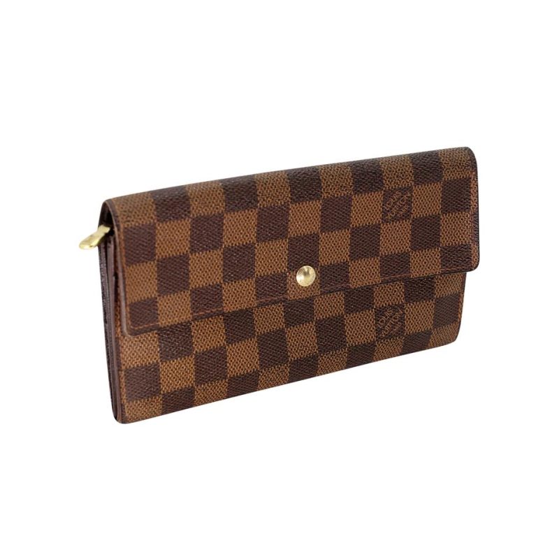 Louis Vuitton Monogram Sarah Gm Long Trim Wallet LV-1202P-0013
