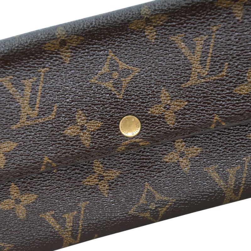 Louis Vuitton Sarah GM Large Canvas Travel Wallet LV-0813N-0005 - Image 6