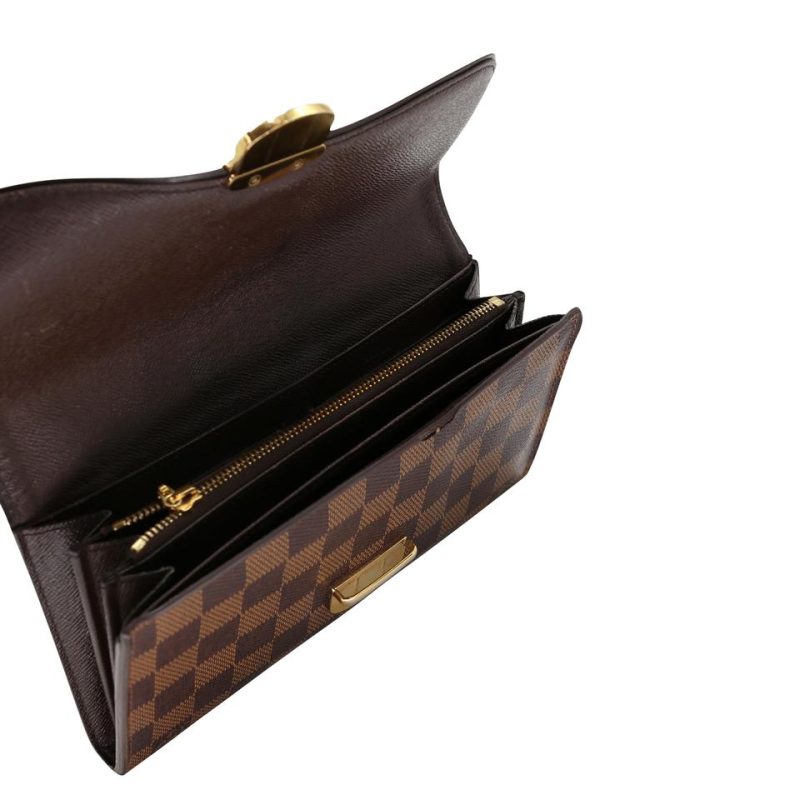 Louis Vuitton Sistina Damier Ebene GM Wallet LV-W1217P-0007 - Image 8