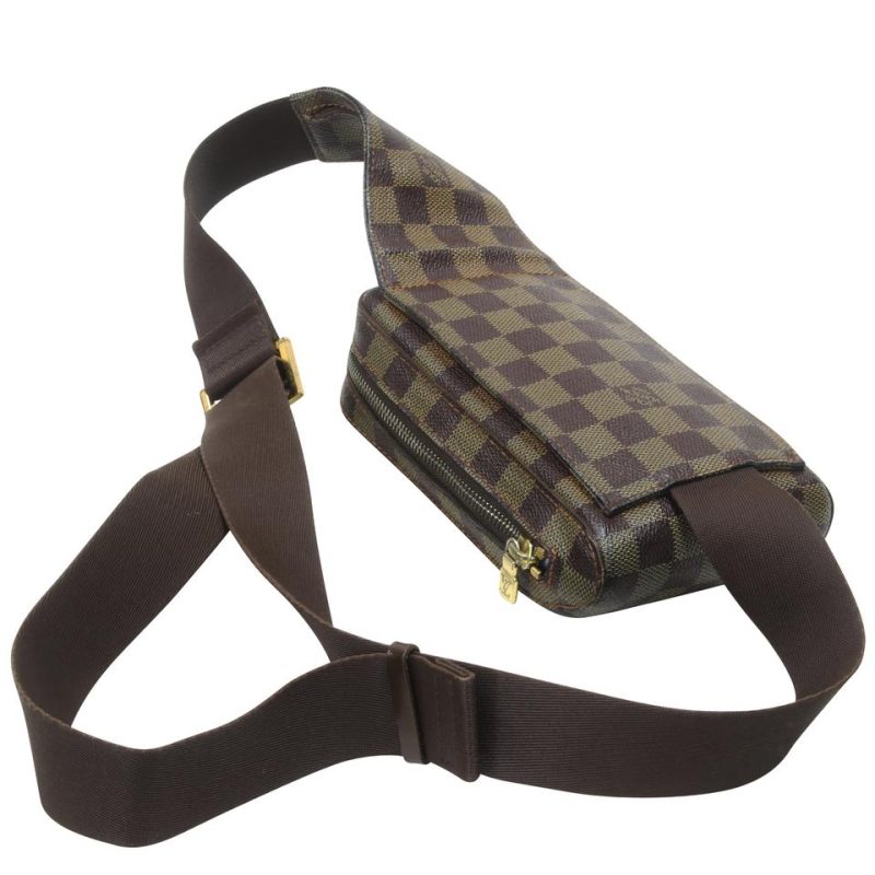 Louis Vuitton Géronimos Damier Ébène Canvas Crossbody Bag LV-0204N-0009 - Image 3