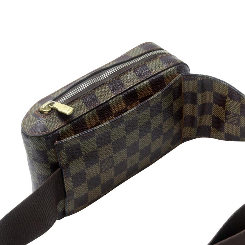 Louis Vuitton Géronimos Damier Ébène Canvas Crossbody Bag LV-0204N-0009 - Image 7