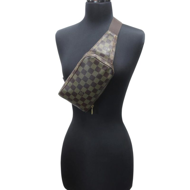 Louis Vuitton Géronimos Damier Ébène Canvas Crossbody Bag LV-0204N-0009 - Image 8