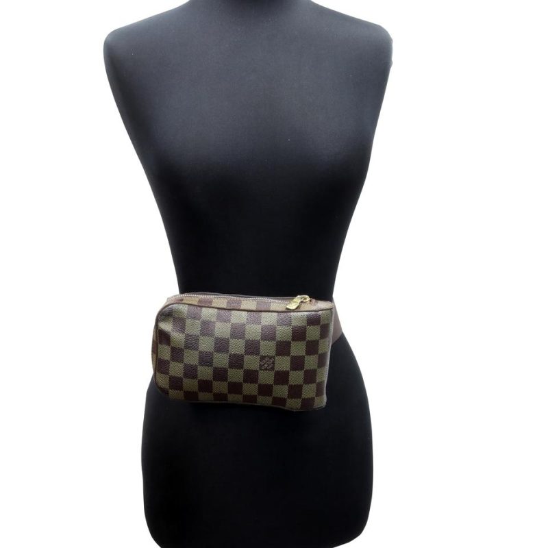 Louis Vuitton Géronimos Damier Ébène Canvas Crossbody Bag LV-0204N-0009 - Image 9