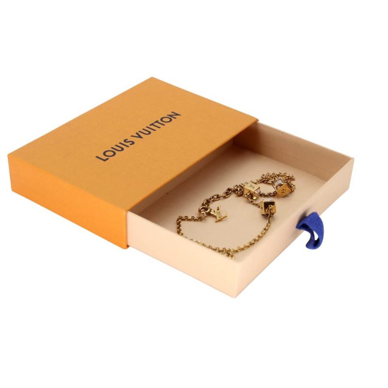 Louis Vuitton Lv Monogram Gold The Gamble Crystal Necklace LV-0814N-0004 - Image 4