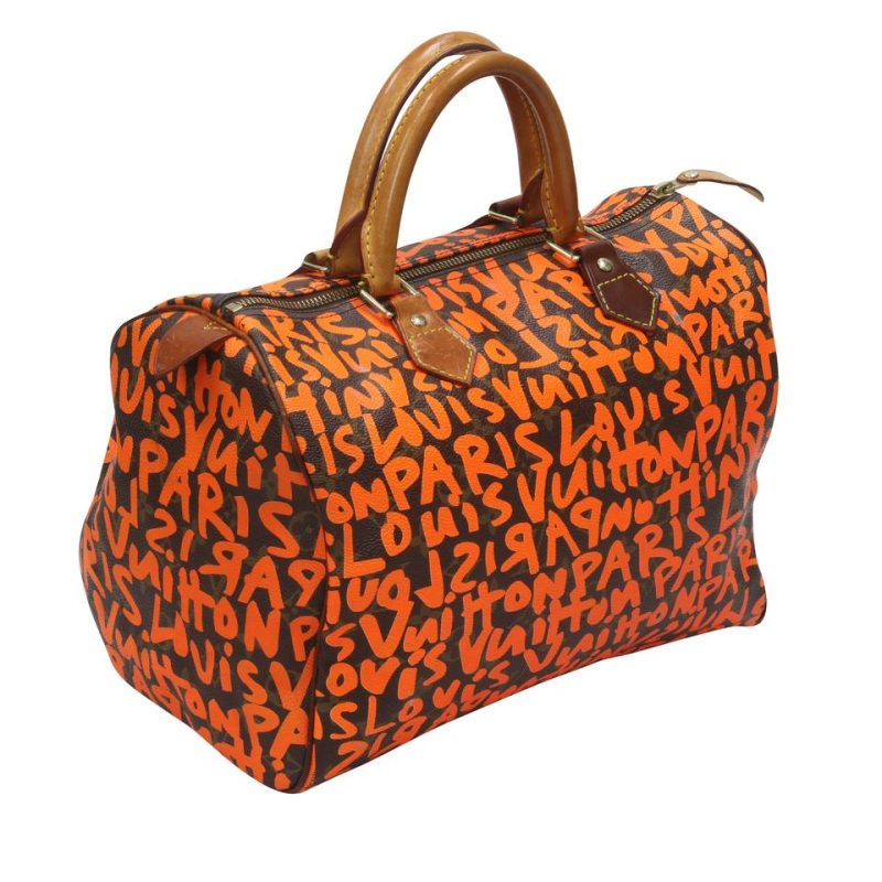 Louis Vuitton Graffiti Speedy Stephen Sprouse Shoulder Bag LV-0915N-0003 - Image 2