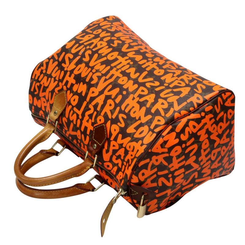 Louis Vuitton Graffiti Speedy Stephen Sprouse Shoulder Bag LV-0915N-0003 - Image 4