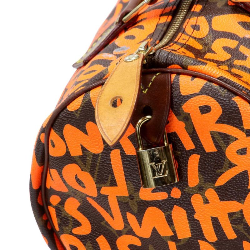 Louis Vuitton Graffiti Speedy Stephen Sprouse Shoulder Bag LV-0915N-0003 - Image 7