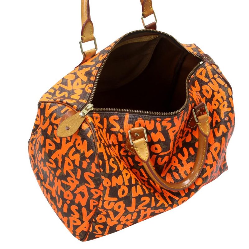 Louis Vuitton Graffiti Speedy Stephen Sprouse Shoulder Bag LV-0915N-0003 - Image 8