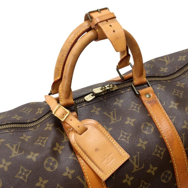 Louis Vuitton Keepall 55 Monogram Canvas Travel Bag LV-0829N-0002 - Image 6