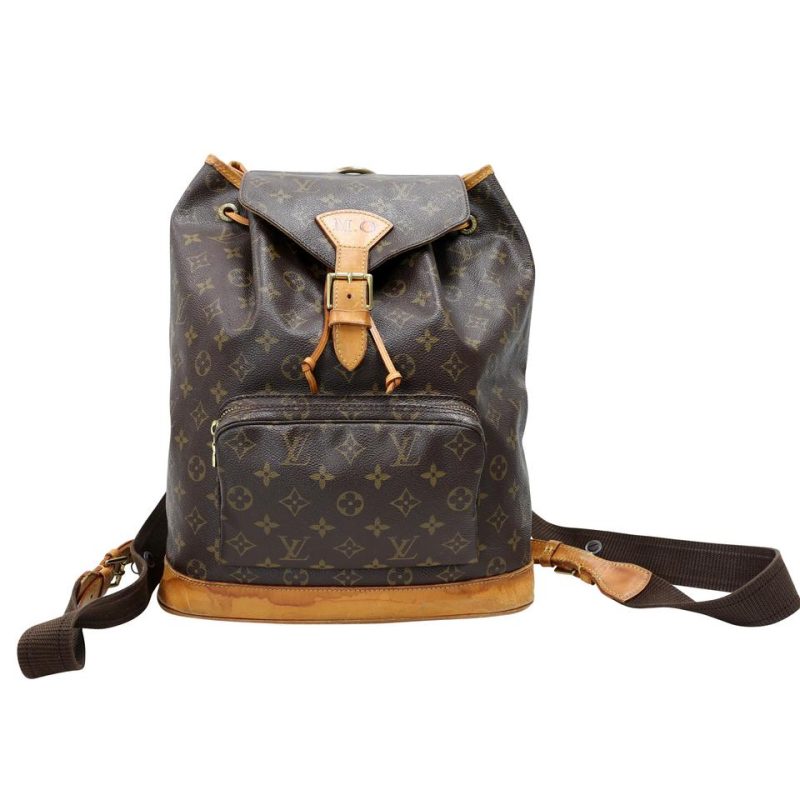 Louis Vuitton Drawstring Montsouris Monogram Canvas Backpack LV-B0505P-0001 - Image 12