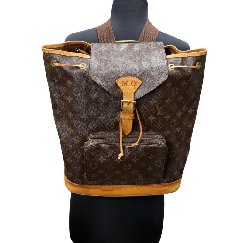 Louis Vuitton Drawstring Montsouris Monogram Canvas Backpack LV-B0505P-0001 - Image 11