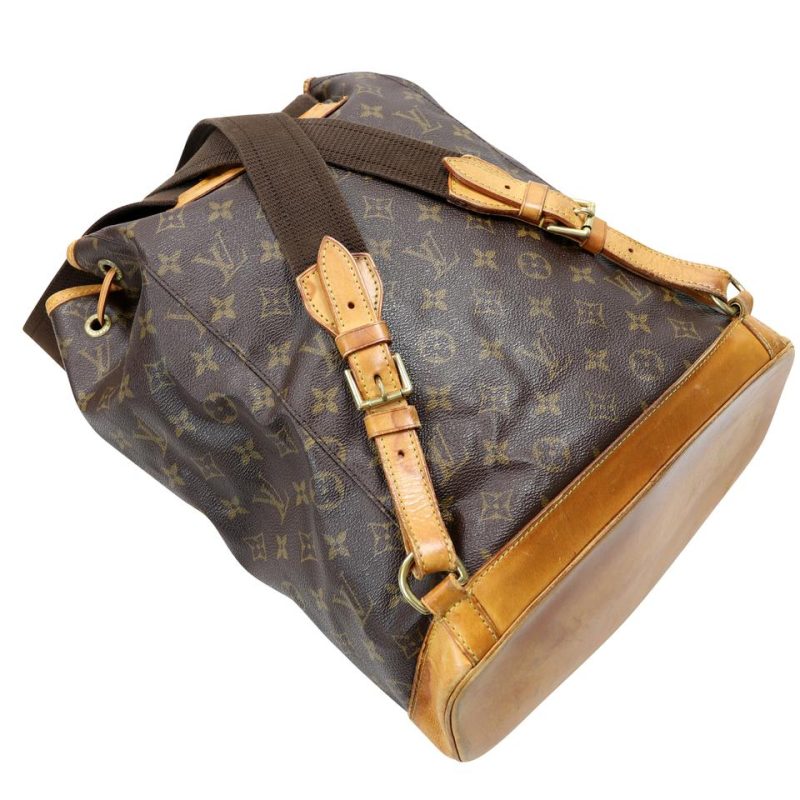 Louis Vuitton Drawstring Montsouris Monogram Canvas Backpack LV-B0505P-0001 - Image 5