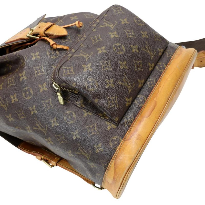 Louis Vuitton Drawstring Montsouris Monogram Canvas Backpack LV-B0505P-0001 - Image 6