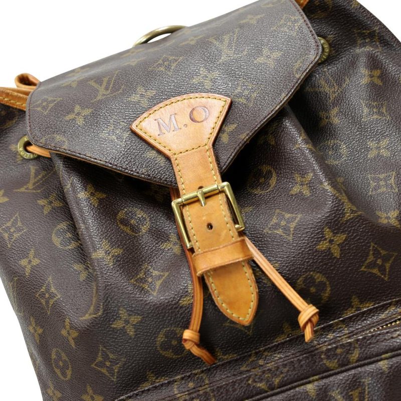 Louis Vuitton Drawstring Montsouris Monogram Canvas Backpack LV-B0505P-0001 - Image 7