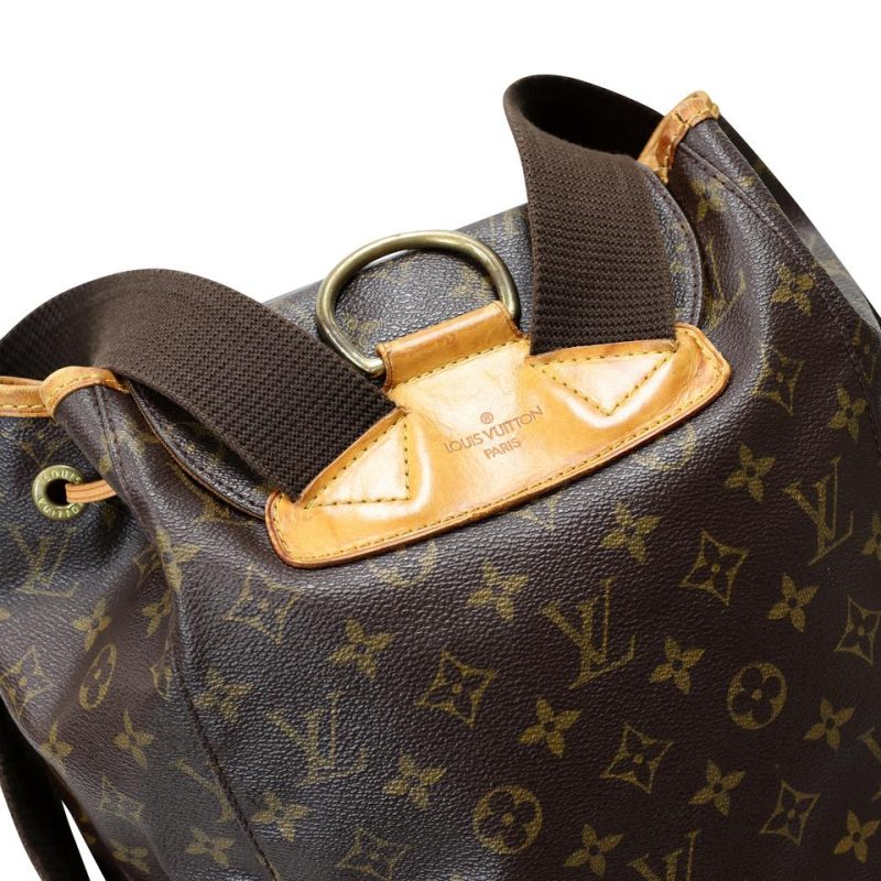 Louis Vuitton Drawstring Montsouris Monogram Canvas Backpack LV-B0505P-0001 - Image 8