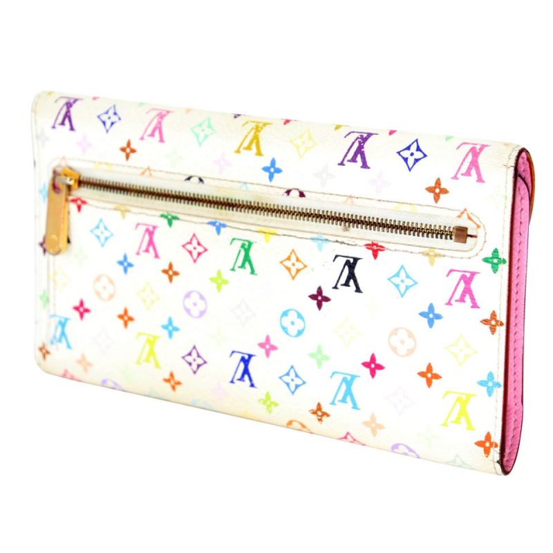 Louis Vuitton Takashi Murakami Monogram Canvas Eugenie Wallet LV-0407N-0117