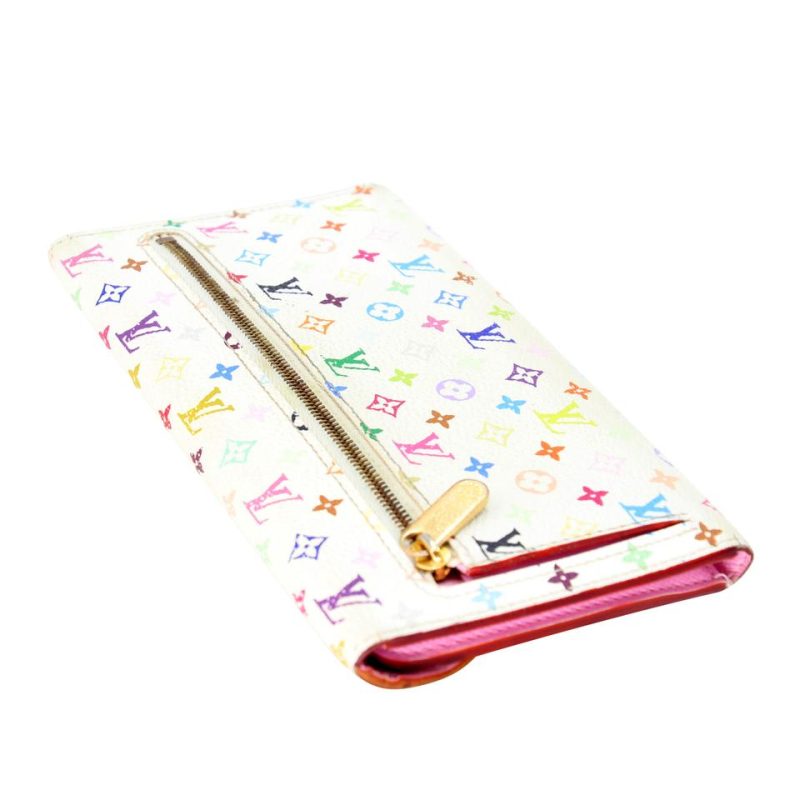 Louis Vuitton Takashi Murakami Monogram Canvas Eugenie Wallet LV-0407N-0117 - Image 3