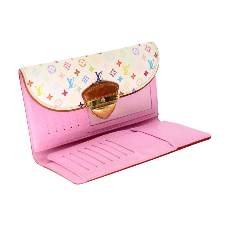 Louis Vuitton Takashi Murakami Monogram Canvas Eugenie Wallet LV-0407N-0117 - Image 5