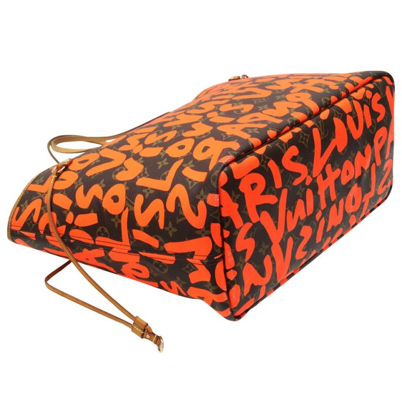 Louis Vuitton Neverfull Graffiti GM Rare Monogram Stephen Sprouse Tote LV-0618N-0005 - Image 6