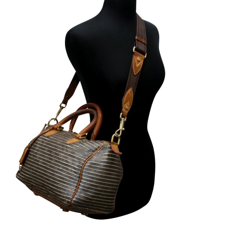 Louis Vuitton Speedy Eden Limited Edition Bandouliere Pesh Monogram Canvas Cross Body Bag - Image 10