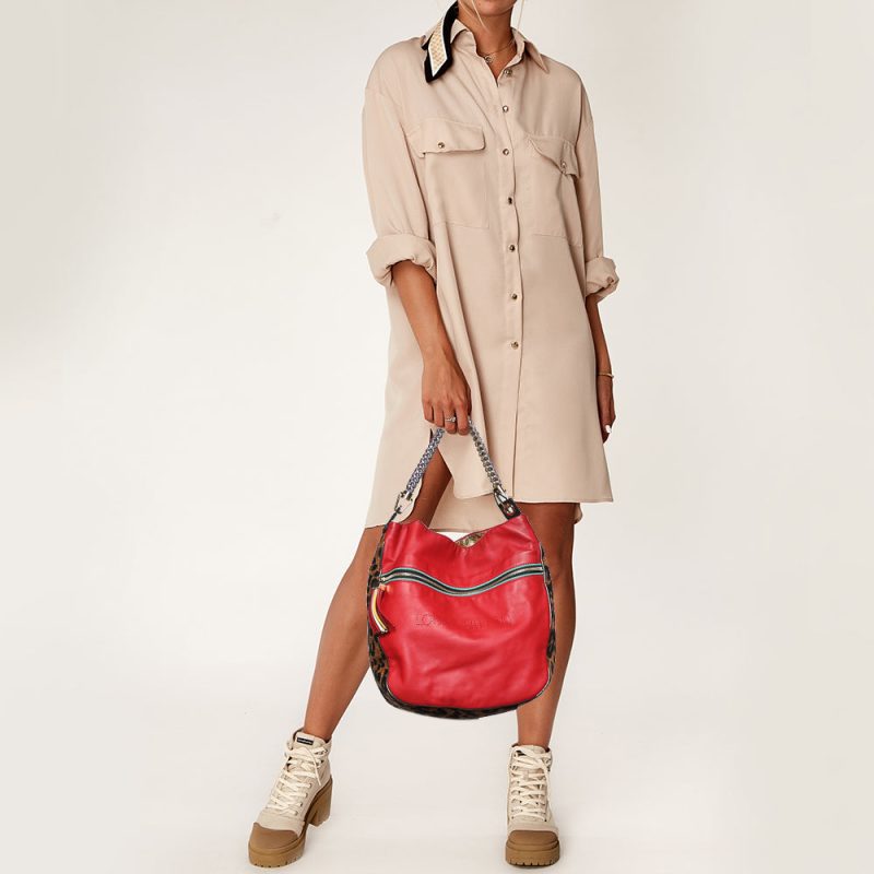 Louis Vuitton Leather And Jacquard Limited Edition Safari Flight Bag - Image 2
