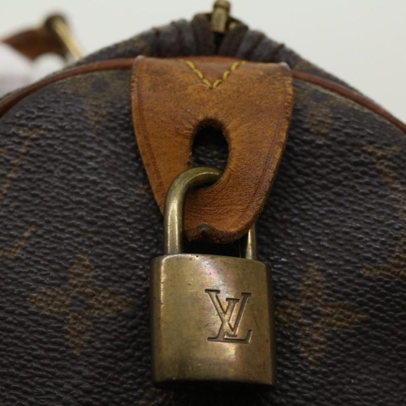 LOUIS VUITTON Monogram Speedy 30 Hand Bag M41526 LV Auth rd5009 - Image 19