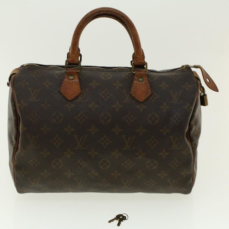 LOUIS VUITTON Monogram Speedy 30 Hand Bag M41526 LV Auth rd5009 - Image 11