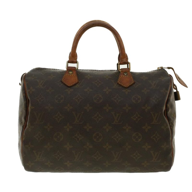 LOUIS VUITTON Monogram Speedy 30 Hand Bag M41526 LV Auth rd5009 - Image 12